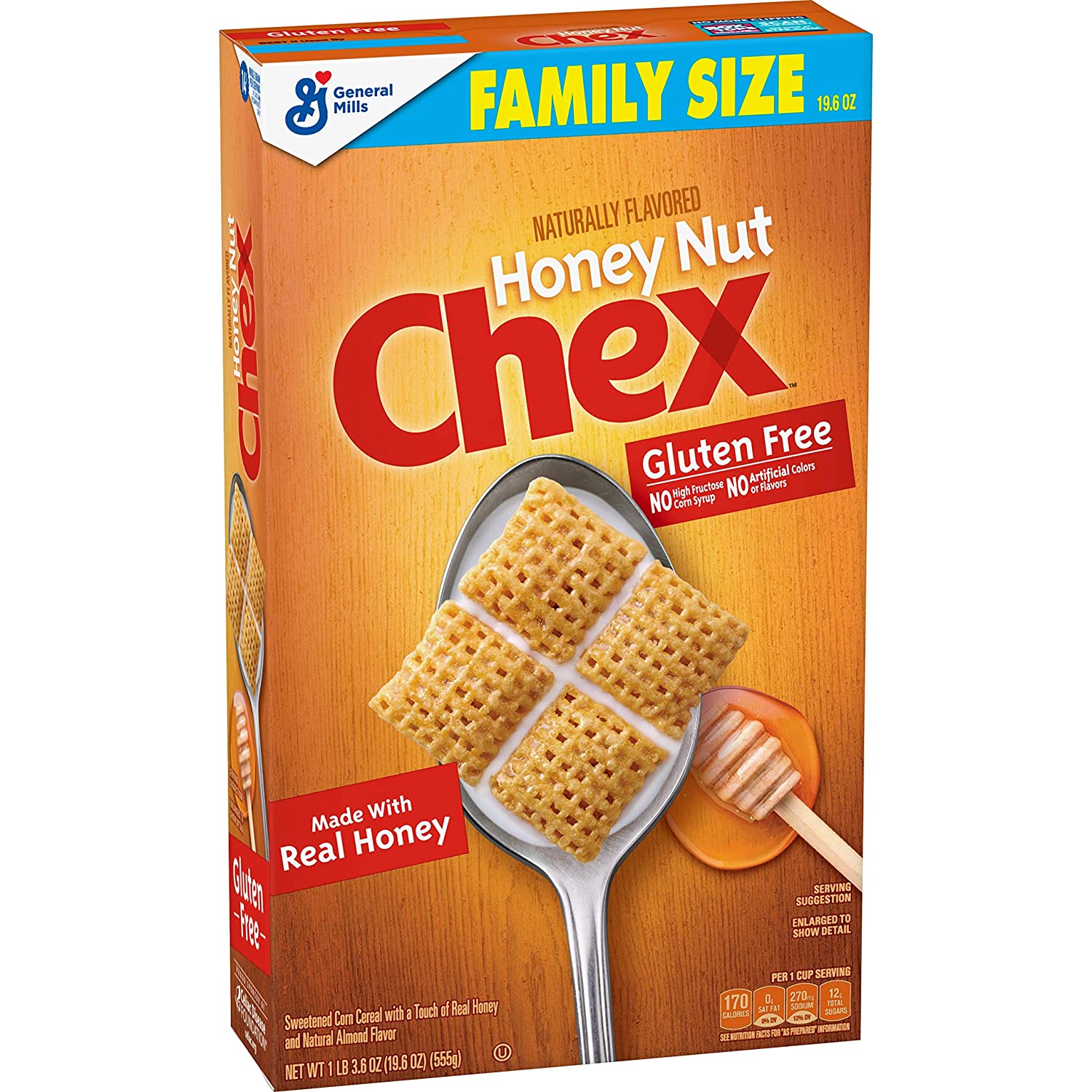 19.5-Oz Chex Honey Nut Breakfast Cereal $2.60 w/ S&S, 18-Oz Chex Corn Breakfast Cereal $2.60 w/ S&S + Free Shipping w/ Prime or on $25+