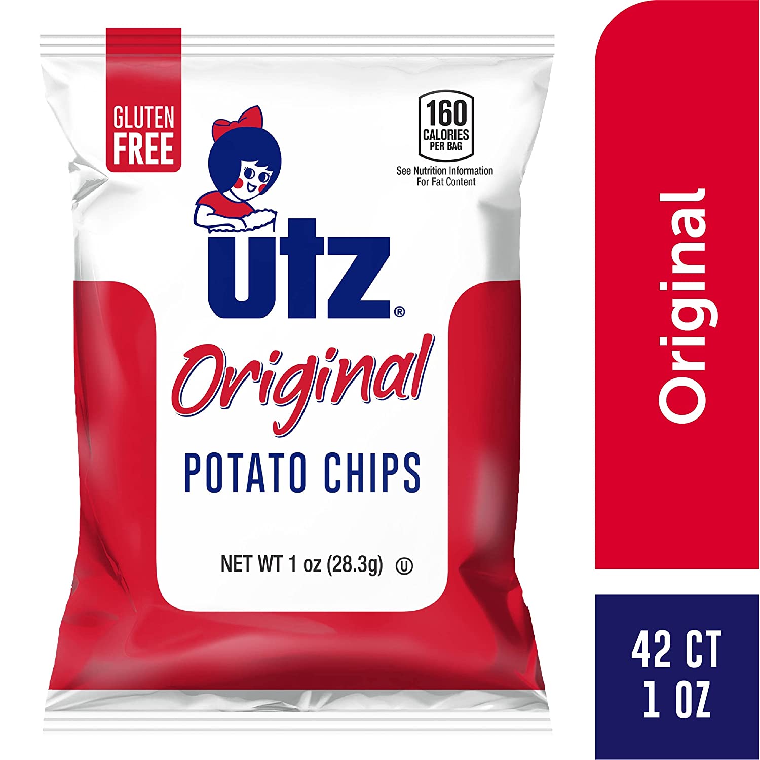 42-Count 1-Oz Utz Original Potato Chips $9.44 + Free Shipping w/ Prime or on $25+