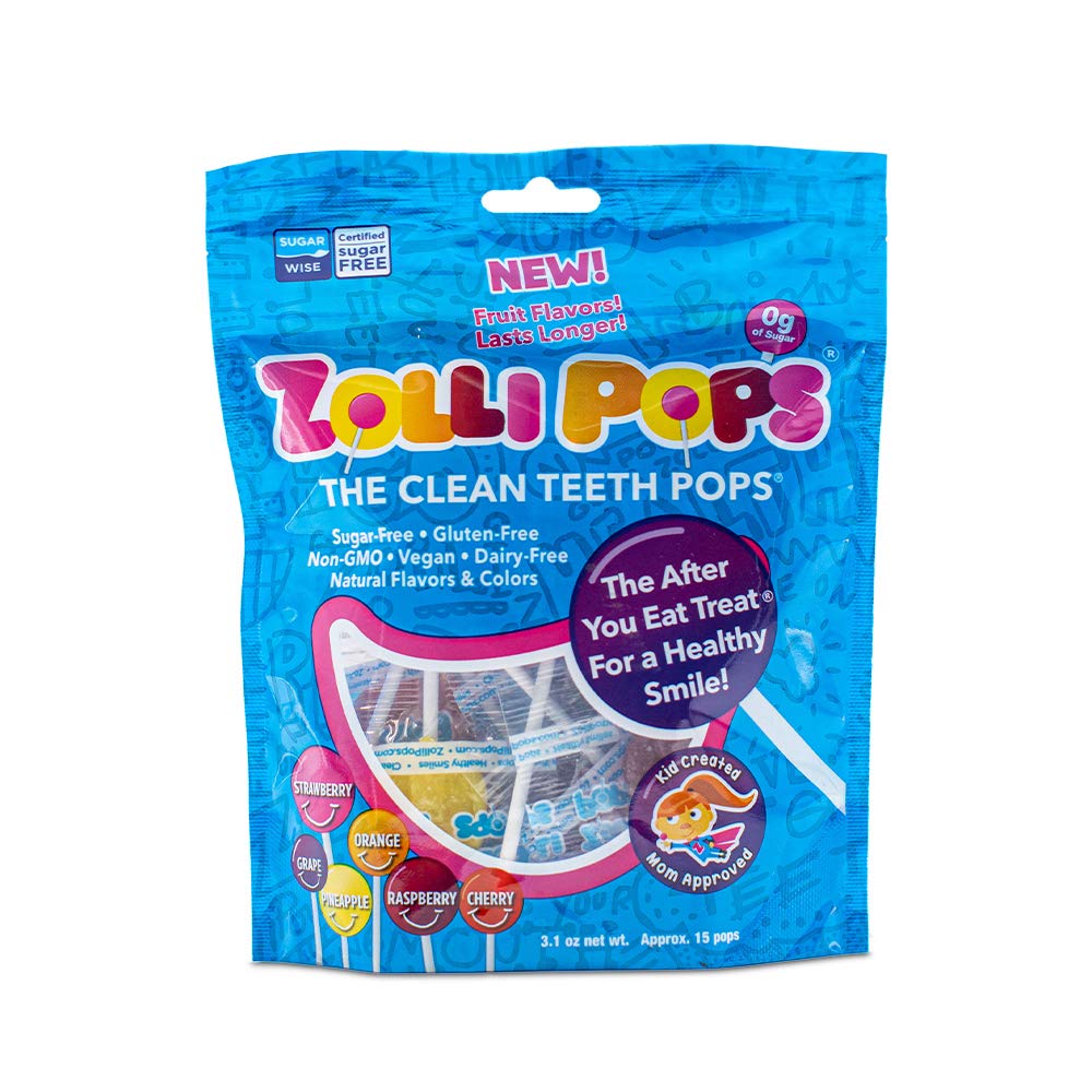 3.1-Oz Zollipops The Clean Teeth Pops $2.75 + Free Shipping w/ Prime or on $25+
