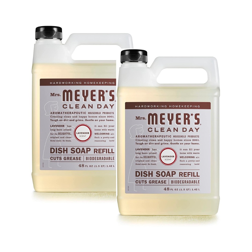48-Oz Mrs. Meyer's Clean Day Dishwashing Liquid Dish Soap Refill (Various Scents) 2 for $14 w/ S&S + Free Shipping w/ Prime or on $25+
