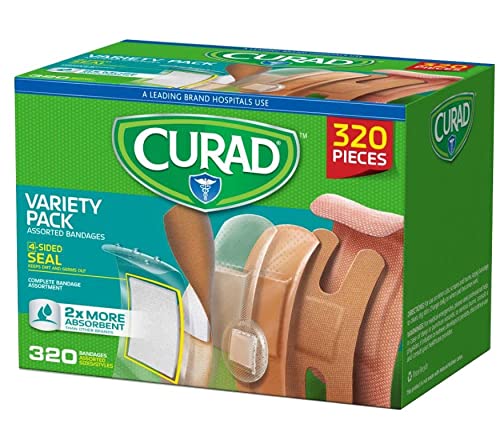 320-Count Curad Bulk Variety Pack Assorted Bandages $9.49 + Free Shipping w/ Prime or on $25+