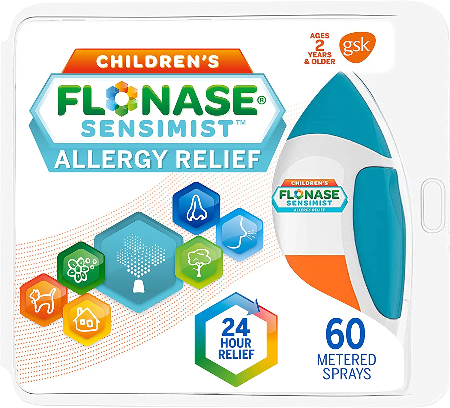 Flonase Children's Sensimist Allergy Relief Nasal Spray Non Drowsy Medication (60 Sprays) $9.10 w/ S&S + Free Shipping w/ Prime or on $25+