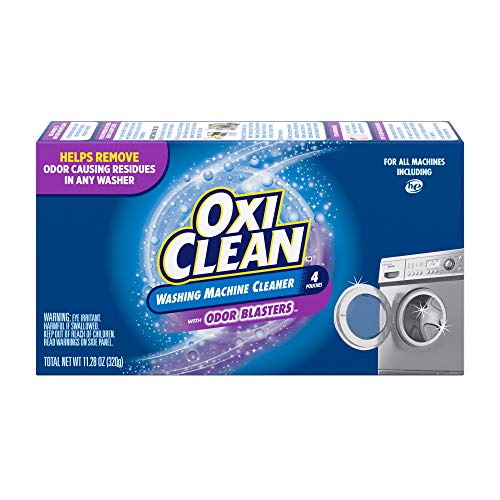4-Count OxiClean Washing Machine Cleaner with Odor Blasters $5.15 w/ S&S + Free Shipping w/ Prime or on $25+