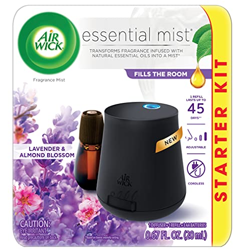 Air Wick Essential Mist Diffuser + 1 Refill Starter Kit (Lavender & Almond Blossom) $7.70 + Free Shipping w/ Prime or on $25+ $7.79