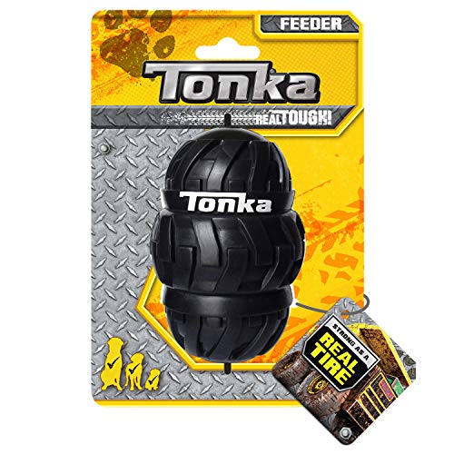 4" Tonka Tri-Stack Treat Feeder Dog Toy $7.70 + Free Shipping w/ Prime or on $25+