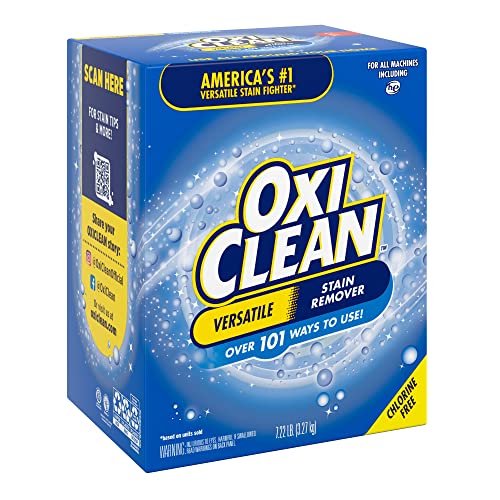 7.22-Lb OxiClean Versatile Stain Remover Powder $9.80 w/ S&S + Free Shipping w/ Prime or on $25+
