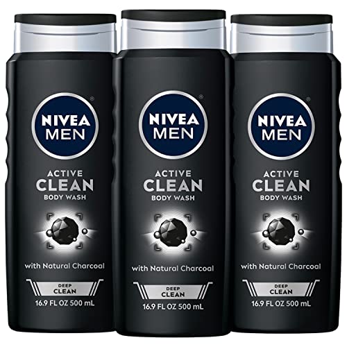 3-Count 16.9-Oz NIVEA MEN DEEP Active Clean Charcoal Body Wash $7.20 w/ S&S + Free Shipping w/ Prime or on $25+