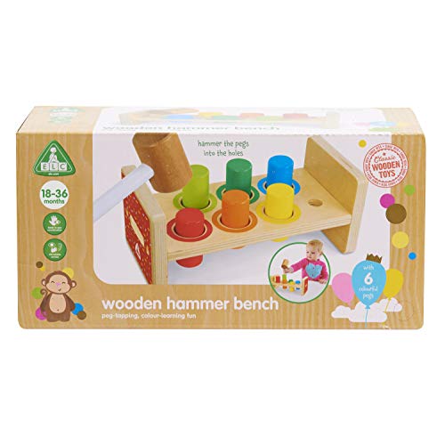 Early Learning Centre Wooden Hammer Bench Kids' Toy $4.60 + Free Shipping w/ Prime or on $25+