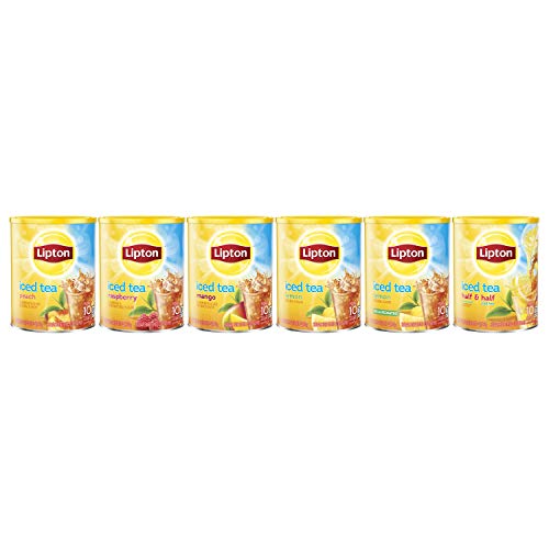6-Count 23.6-Oz Lipton Iced Tea Mix (Lemon) $14.35 ($2.40 each) w/ S&S + Free Shipping w/ Prime or on $25+