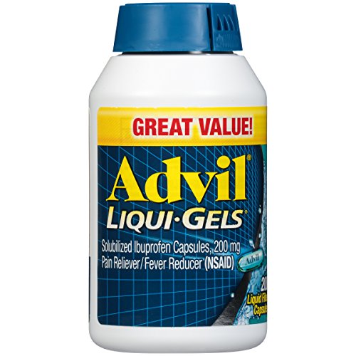 200-Count Advil 200mg Pain Reliever & Fever Reducer Liqui-Gels $10.95 w/ S&S + Free Shipping is free w/ Prime or on $25+