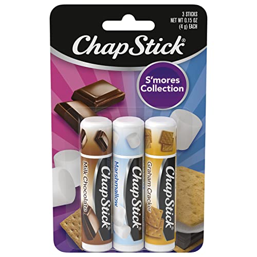 3-Pk 0.15oz ChapStick S'mores Collection (Graham Cracker, Marshmallow, & Milk Chocolate) $2.20 w/ S&S + Free Shipping w/ Prime or on $25+