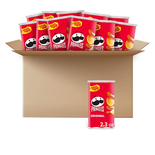 12-Count Pringles Potato Crisps Chips (Original) $8 w/ S&S + Free Shipping w/ Prime or on $25+