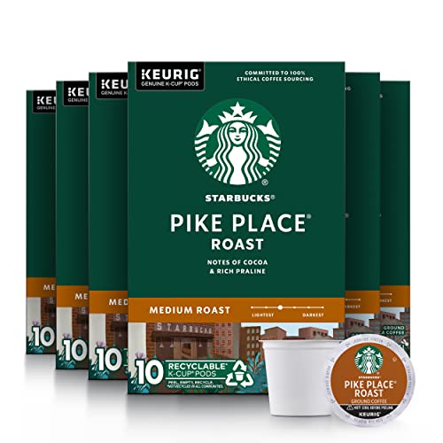 60-Count Starbucks K-Cup Coffee Pods (Pike Place Roast) $26.90 w/ S&S + Free Shipping