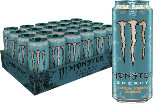 24-Pack 16-Oz Monster Energy Drink (Ultra Fiesta Mango) $23.30 w/ S&S + Free Shipping w/ Prime or on $25+