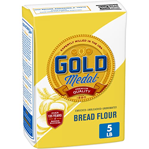 5-Lb Gold Medal Bread Flour $3.90 + Free Shipping w/ Prime or on $25+