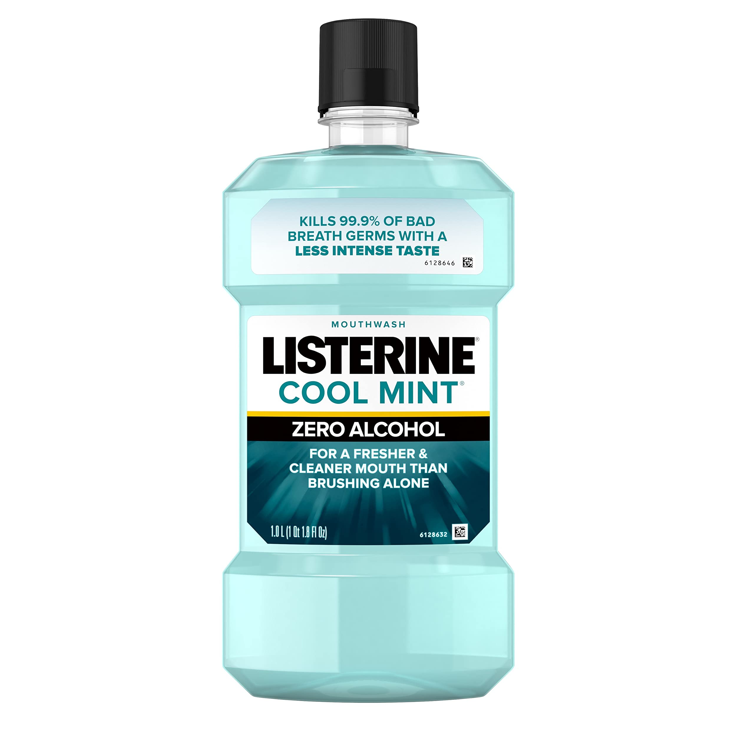 1-L Listerine Cool Mint Zero Alcohol Mouthwash $4.60 w/ S&S + Free Shipping w/ Prime or on $25+