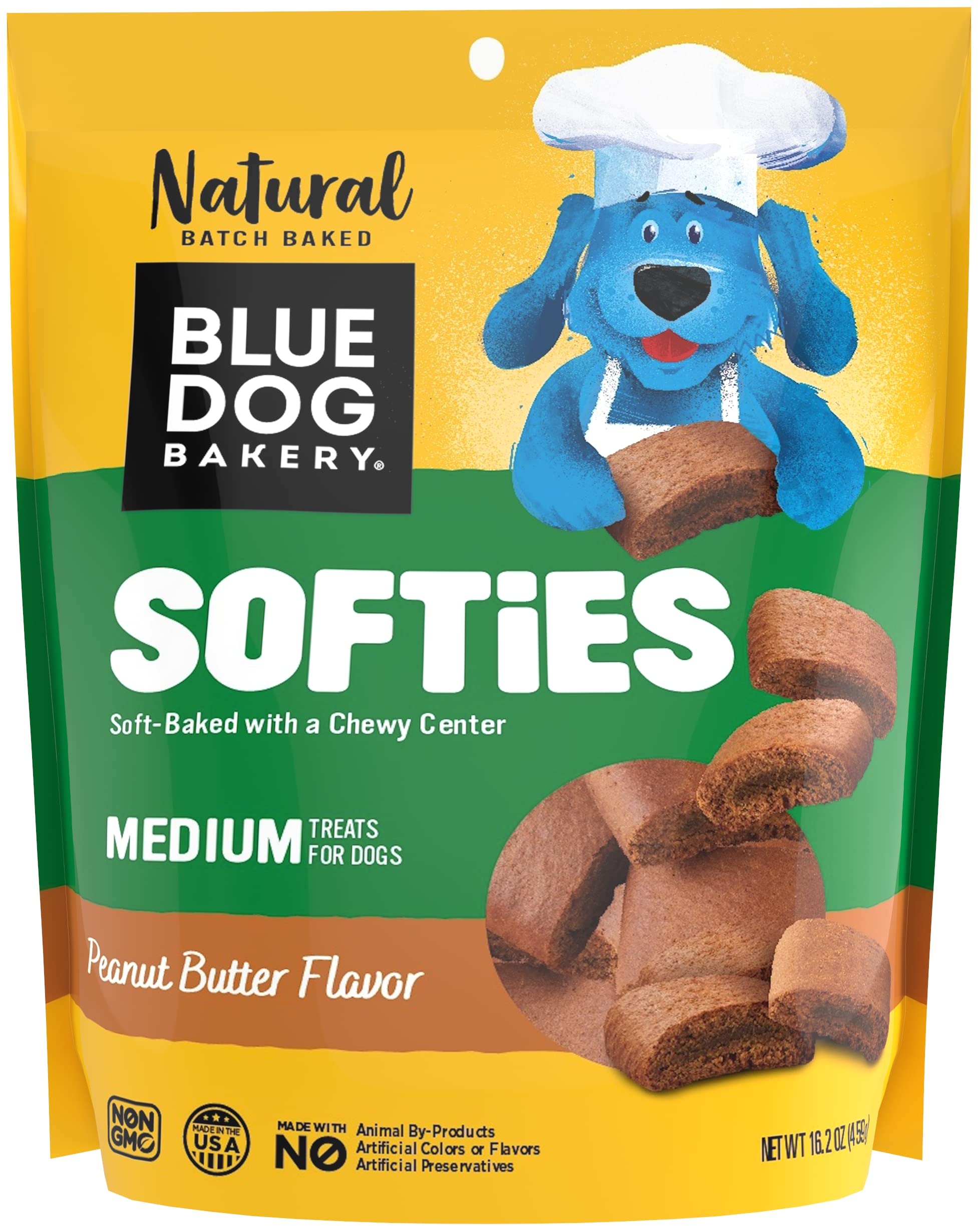 16.2-Oz Blue Dog Bakery Softies Natural Dog Treats (Peanut Butter Flavor) $2.95 w/ S&S + Free Shipping w/ Prime or on $25+