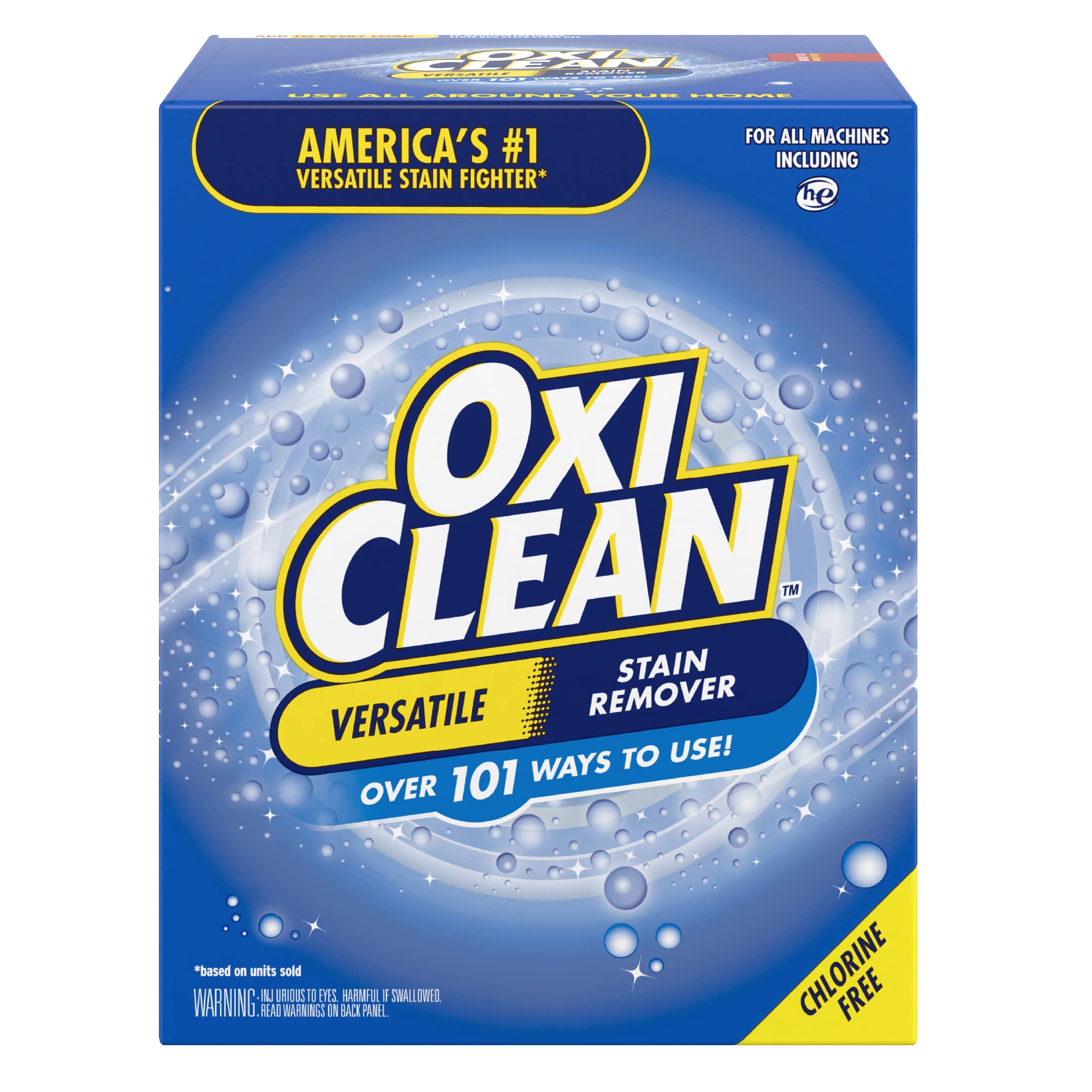7.22-Lb OxiClean Versatile Stain Remover Powder $10.50 w/ S&S + Free Shipping w/ Prime or on $25+