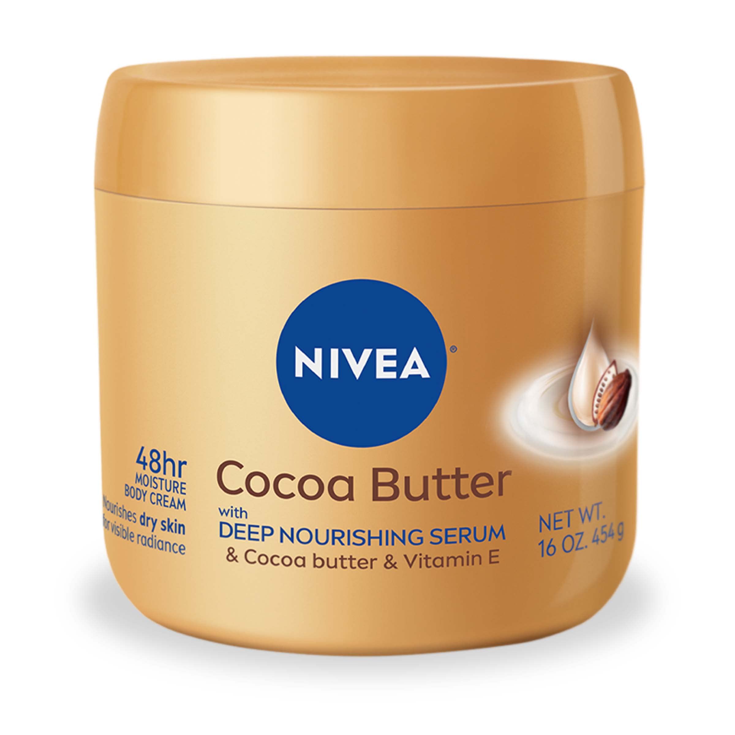 16-Oz Nivea Cocoa Butter Body Cream w/ Deep Nourishing Serum & Cocoa Butter & Vitamin E $4.80 w/ S&S + Free Shipping w/ Prime or on $25+