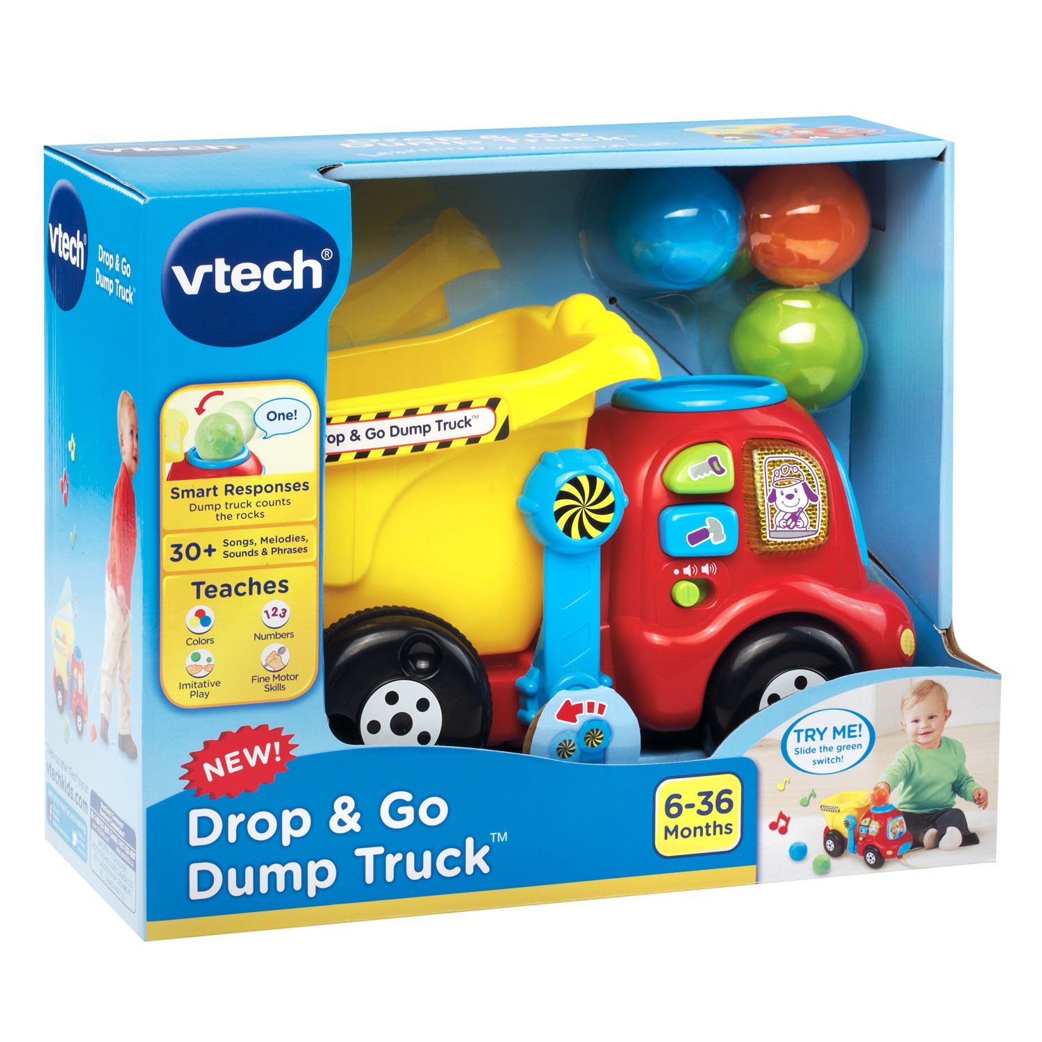VTech Drop and Go Dump Truck $7.50 + Free Shipping w/ Prime or on $25+