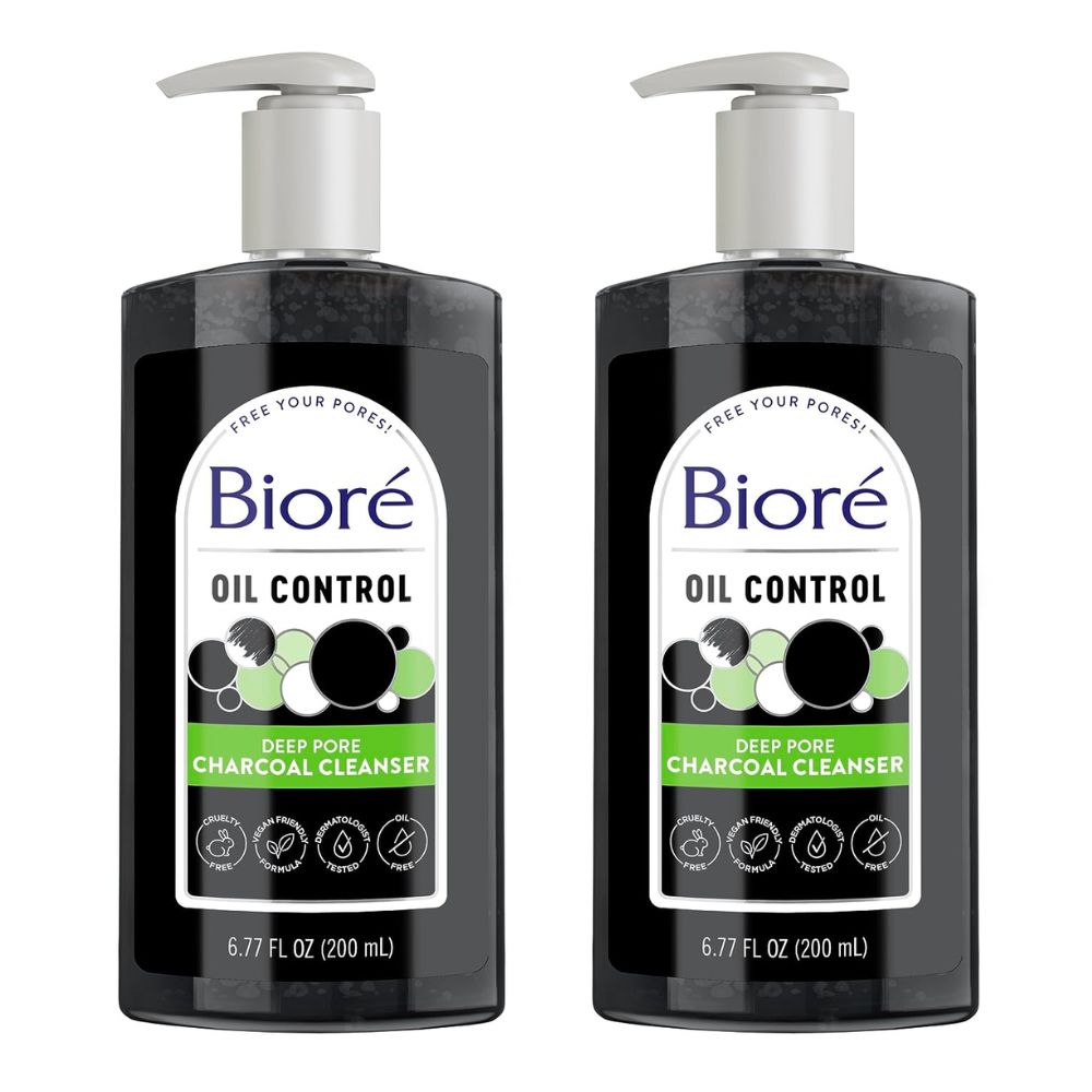 6.77-Oz Bioré Deep Pore Charcoal Face Wash 2 for $8.60 w/ S&S + Free Shipping w/ Prime or on $35+