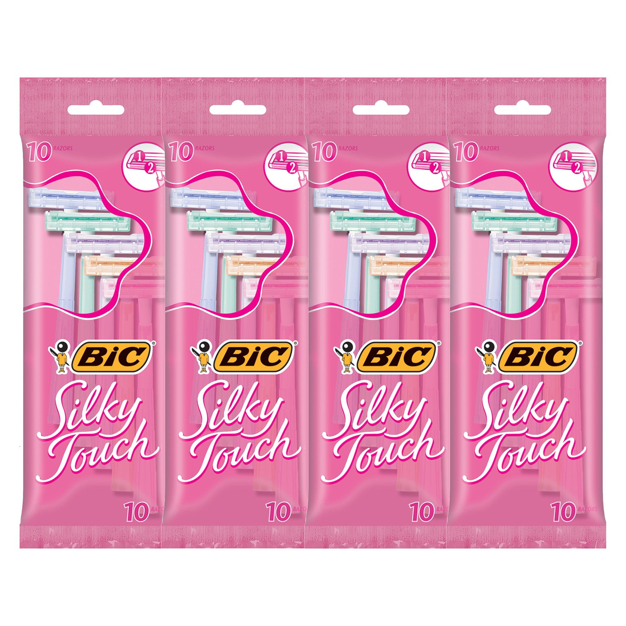 40-Count BIC Silky Touch Women's Twin Blade Disposable Razors $6.95 w/ S&S Free Shipping w/ Prime or on $35+