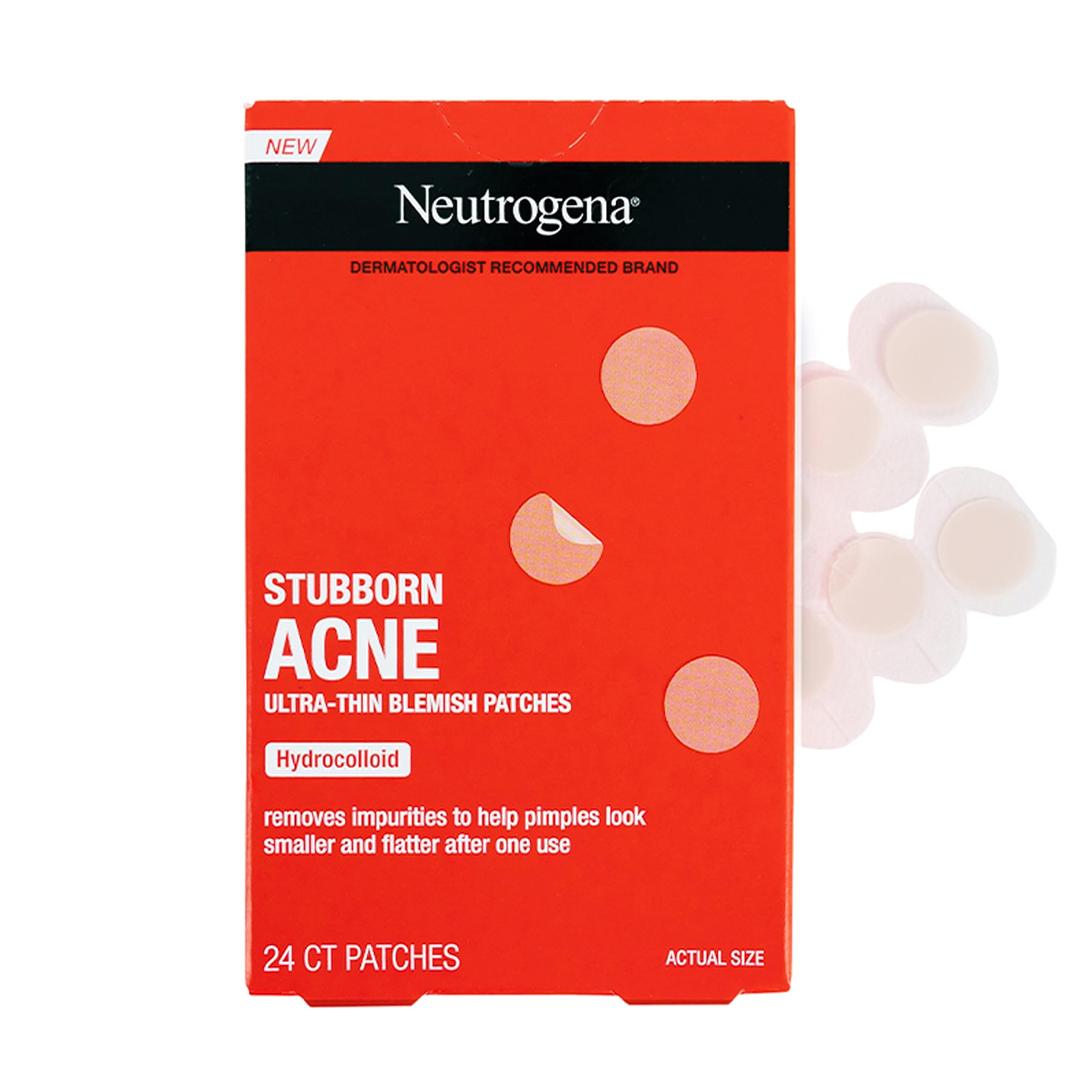 24-Count Neutrogena Stubborn Acne Pimple Patches $4.80 w/ S&S + Free Shipping w/ Prime or on $35+
