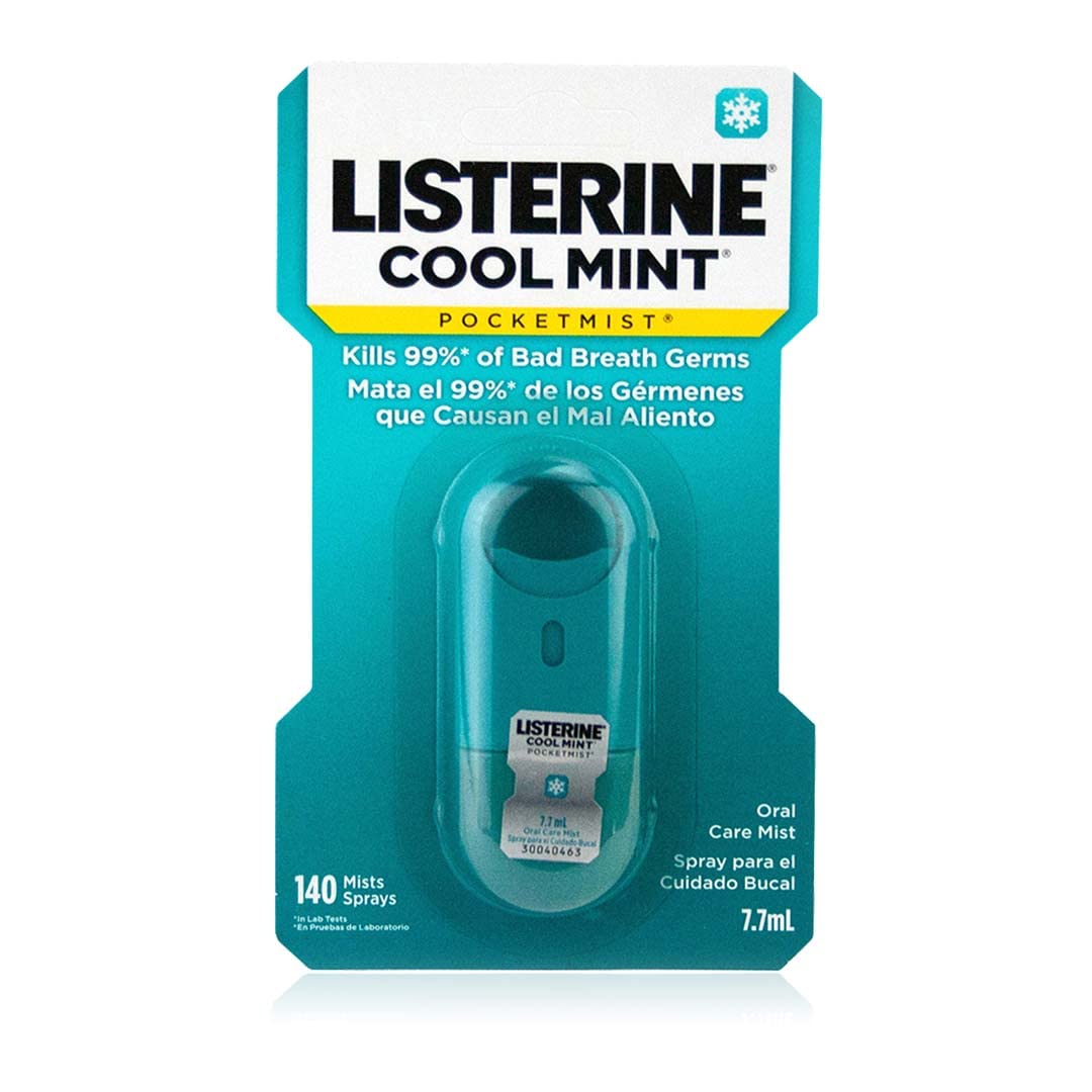 7.7mL Listerine Cool Mint Pocketmist $2.25 w/ S&S + Free Shipping w/ Prime or on $35+