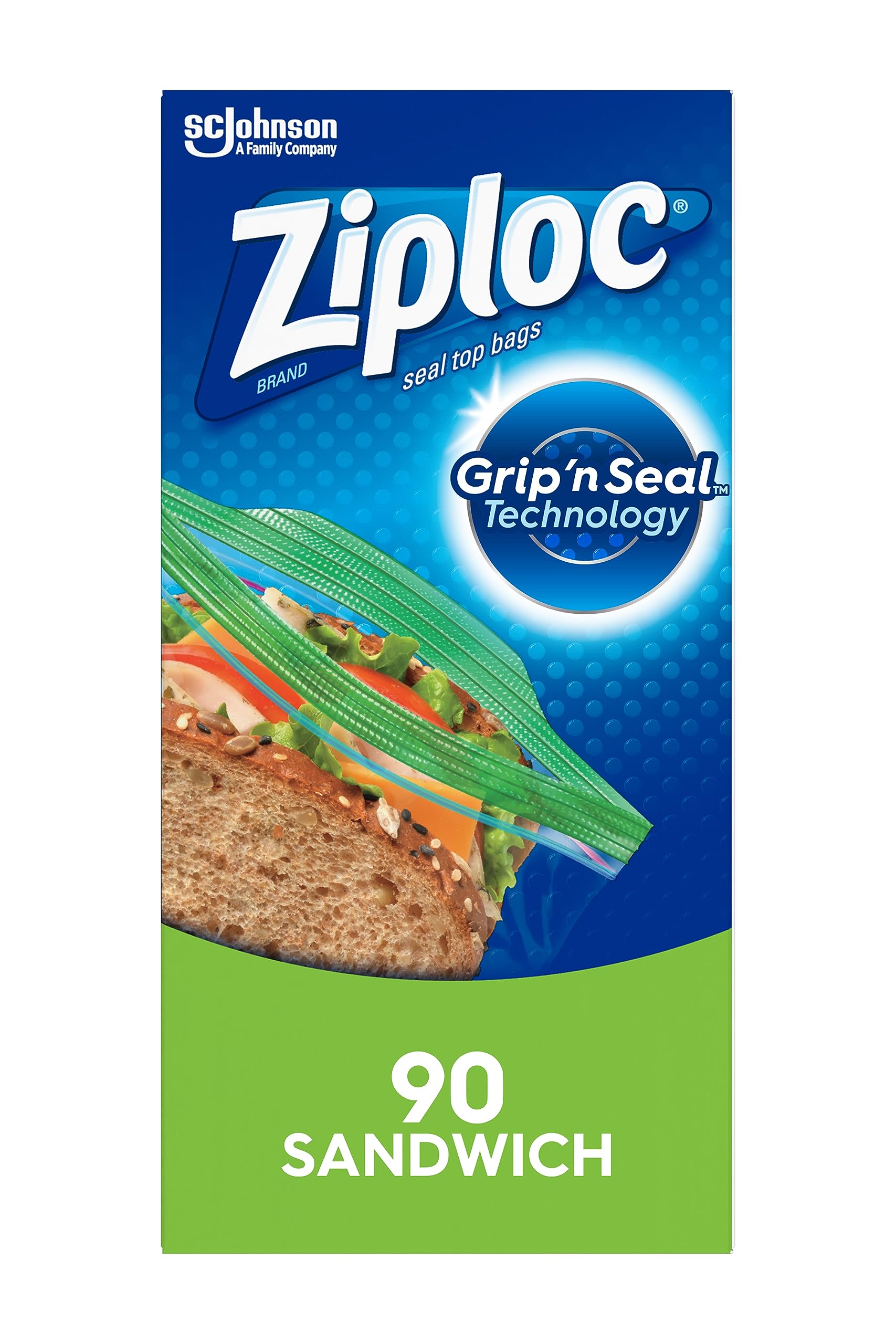 90-Count Ziploc Sandwich & Snack Bags $3.20 w/ S&S + Free Shipping w/ Prime or on $35+