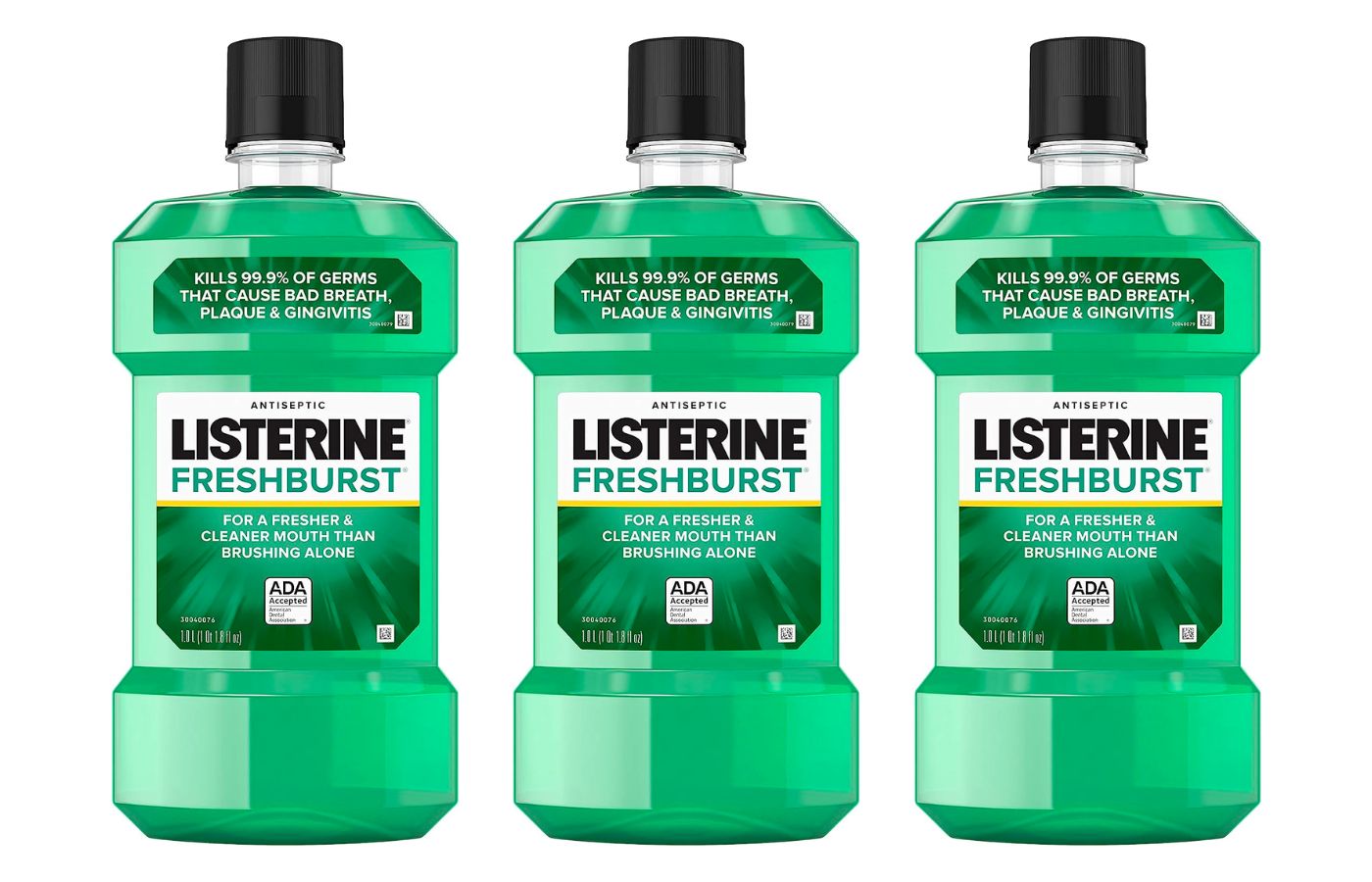 1-L Listerine Freshburst Antiseptic Mouthwashes 3 for $12 w/ S&S + Free Shipping w/ Prime or on $35+