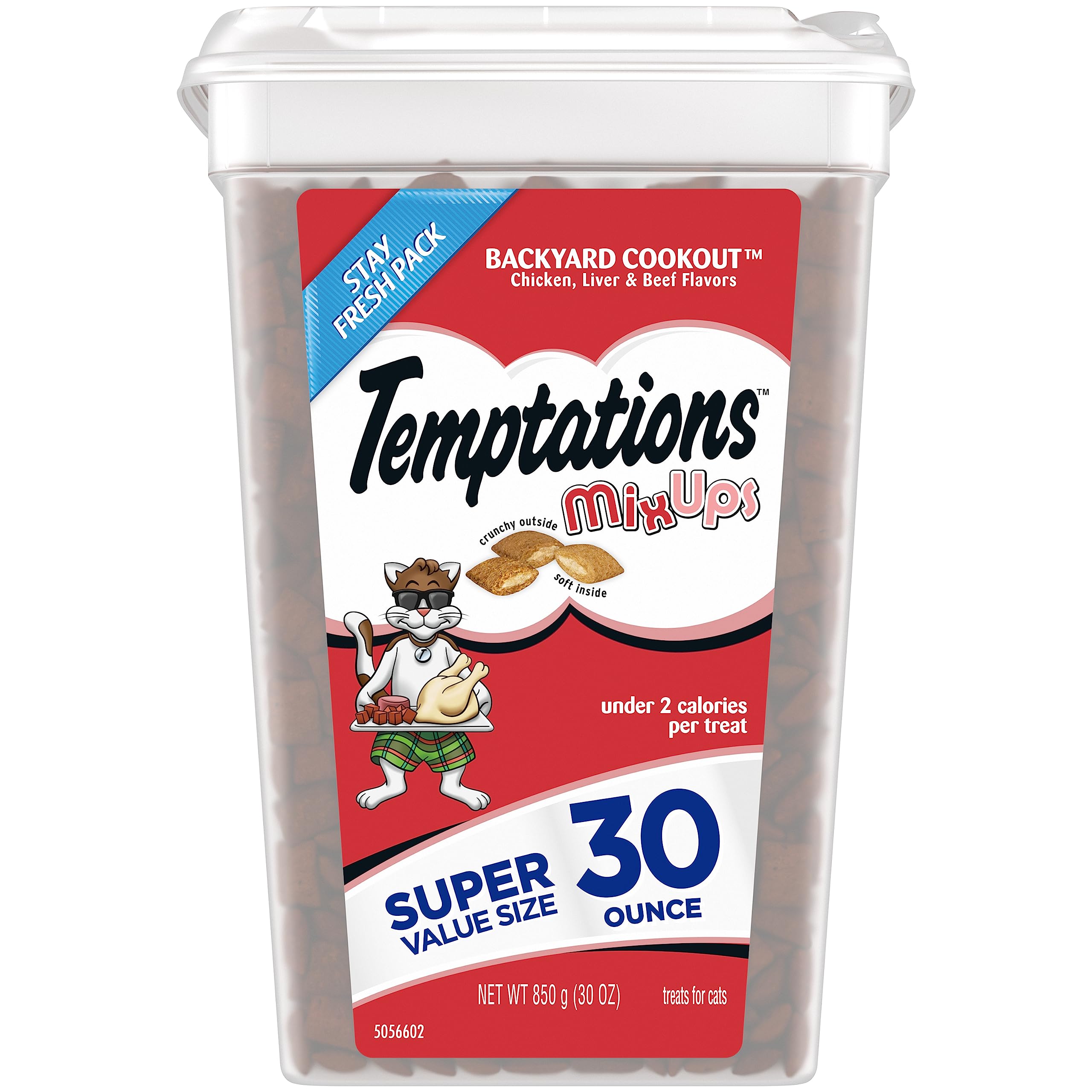 Select Amazon Accounts: 30-Oz Temptations Classic Crunchy and Soft Cat Treats (Various) $6.85 w/ S&S + Free Shipping w/ Prime or on $35+