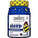 50-Ct Children's Zarbee's Naturals Sleep w/ Melatonin Gummies $6 w/ S&amp;S + Free Shipping w/ Prime or on $25+