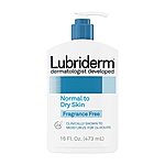 16-Oz Lubriderm Daily Moisture Body Lotion (Unscented) $4.55 w/ S&amp;S + Free Shipping w/ Prime or on $25+