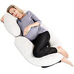 C-Shaped Full-Body Pregnancy Pillow $28.30 + Free Shipping