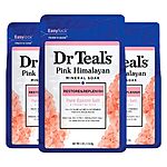 3-Lb Dr Teal's Pink Himalayan Mineral Soak (Restore &amp; Replenish) 3 for $9.25 w/ S&amp;S + Free Shipping w/ Prime or on $25+