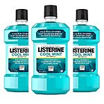 1-Liter Listerine Antiseptic Mouthwash (Cool Mint) 3 for $12 w/ Subscribe &amp; Save