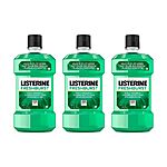 1-L Listerine Freshburst Antiseptic Mouthwashes 3 for $12 w/ S&amp;S + Free Shipping w/ Prime or on $35+