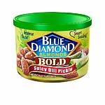 6-Oz Blue Diamond Bold Almonds (Spicy Dill Pickle) $2.15 w/ S&amp;S &amp; More + Free Shipping w/ Prime or on $25+