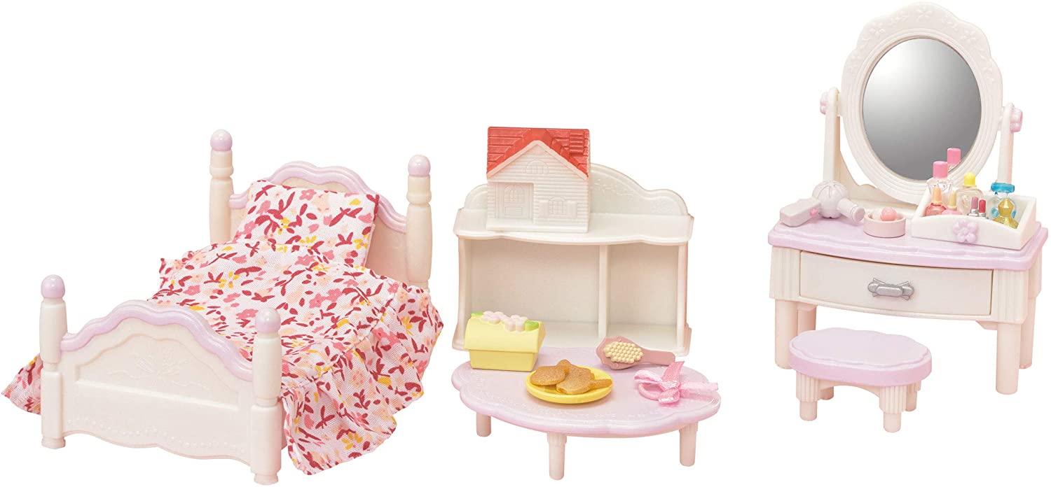 Calico Critters Family: Bedroom & Vanity Set $9, Yellow Labrador Family $12, More + Free Shipping w/ Prime or $25+
