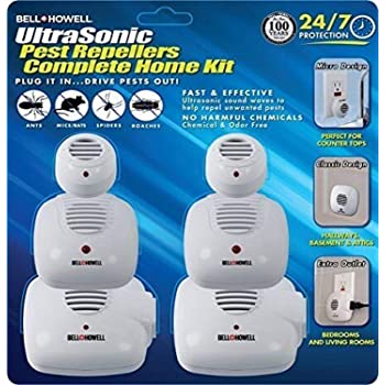 6-Piece Bell + Howell Ultrasonic Pest Repeller Home Kit $15 + Free Shipping w/ Prime or on $25+