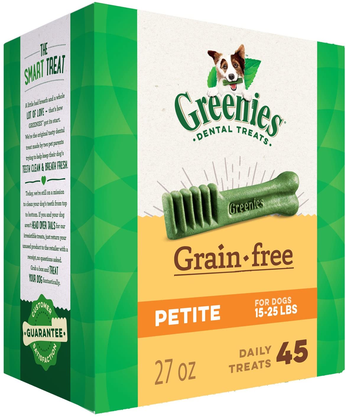 New Chewy Autoship Customers: 45-Count Greenies Grain Free Natural Dental Dog Treats (Petite) 4 for $32.68 ($8.17 each) + Free Shipping + More