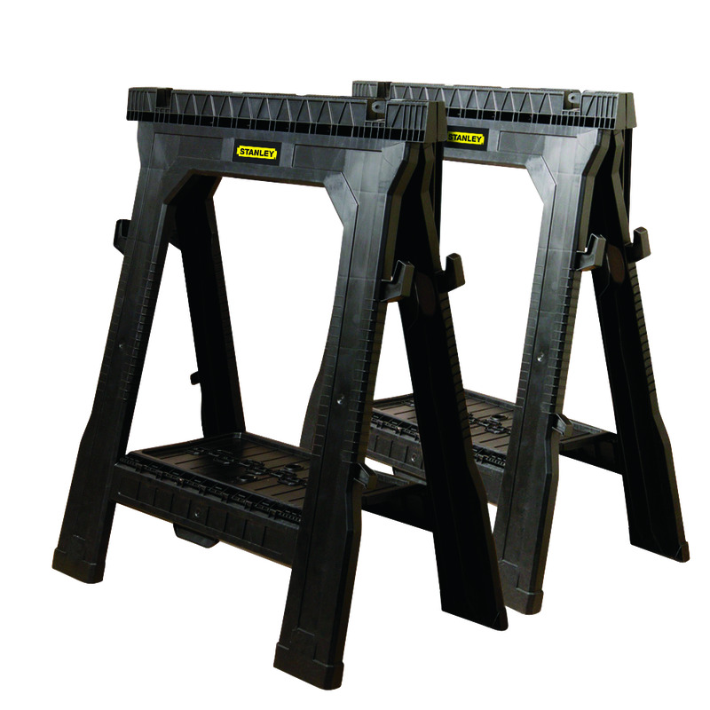 2-Pack 26-7/8" Stanley Folding Sawhorse $20 + Free Curbside Pickup at Ace Hardware