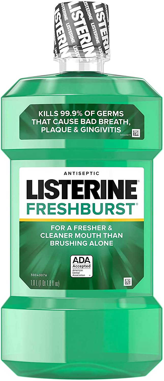 1-L Listerine Freshburst Antiseptic Mouthwash $3.80 w/ S&S + Free Shipping w/ Prime or on $25+