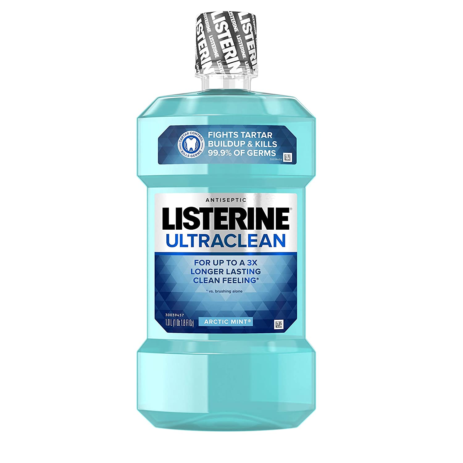1-L Listerine Ultraclean Antiseptic Mouthwash (Arctic Mint) $4.30 w/ S&S + Free Shipping w/ Prime or on $25+