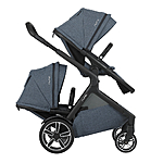 Nuna Demi Grow Stroller + Sibling Seat Attachment Set (Aspen or Frost) $700 + Free Shipping