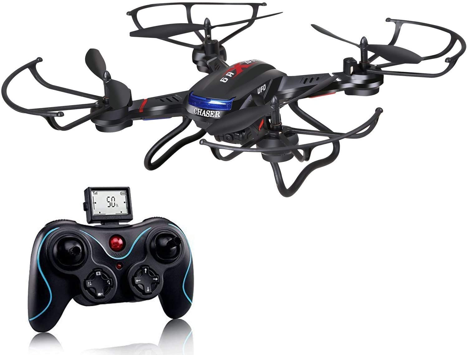 Holy Stone F181C RC Quadcopter Drone with HD Camera RTF 4 Channel 2.4GHz 6-Gyro with Altitude Hold Function $35.99+FS
