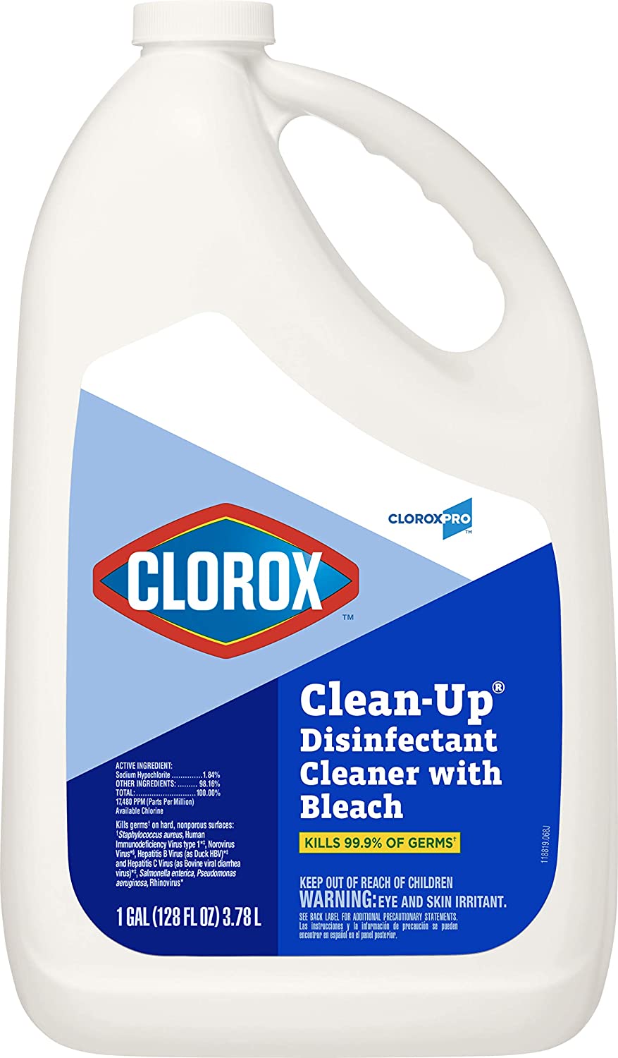 $12.99 Clorox 35420 Commercial Solutions Clorox Clean-Up All Purpose Cleaner with Bleach via Amazon