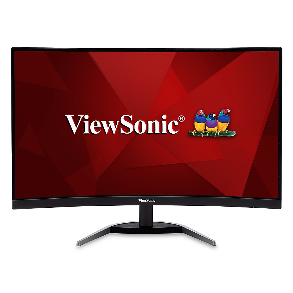 ViewSonic - 27" LED Curved QHD FreeSync Monitor $189.99