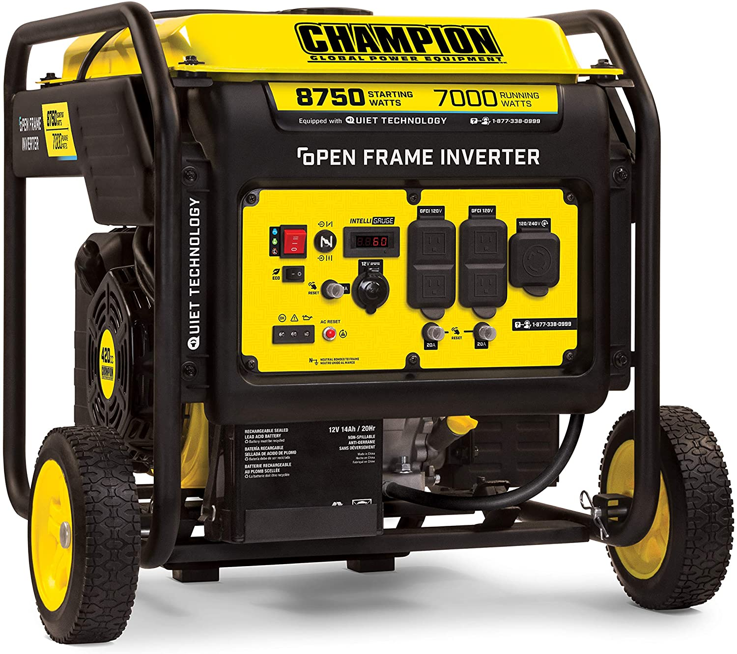 Champion 8750W Inverter Generator $1005