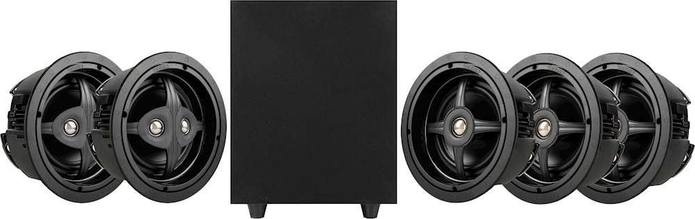 Sonance MAG5.1R Mag Series  5.1-Ch. 6 1/2"  In-Ceiling Surround Sound Speaker System (Each) Paintable White 93226 - Best Buy $499